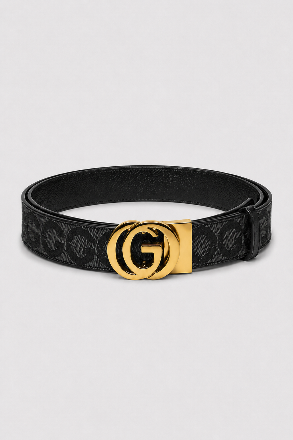 Gucci Designer Belt (Golden)