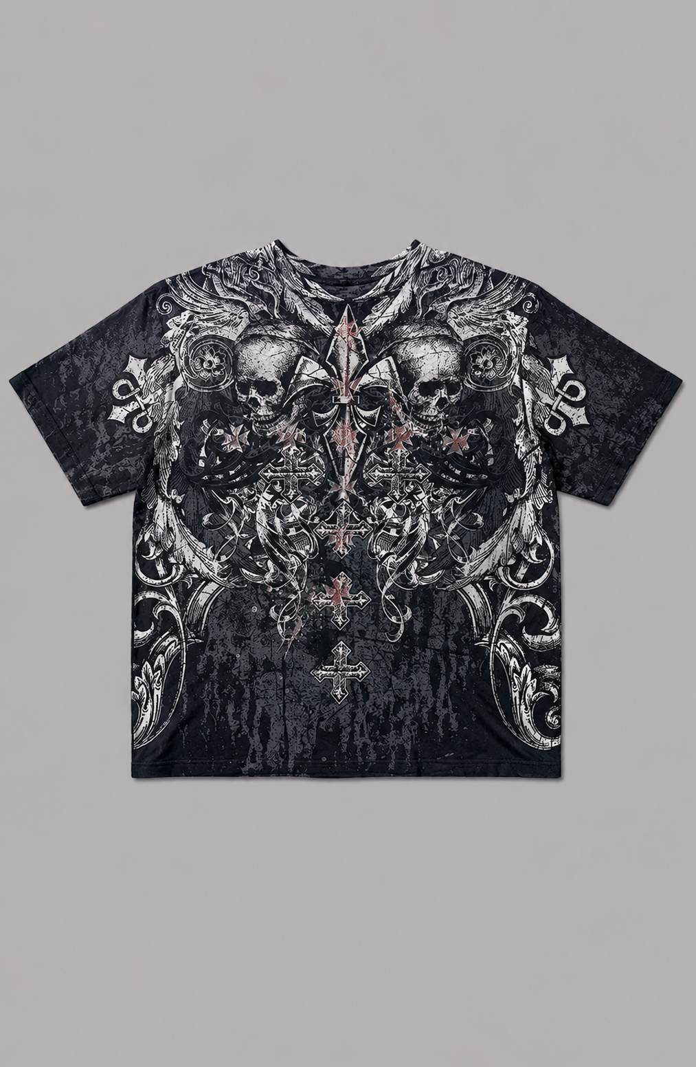 Gothic Skull Baggy Shirt