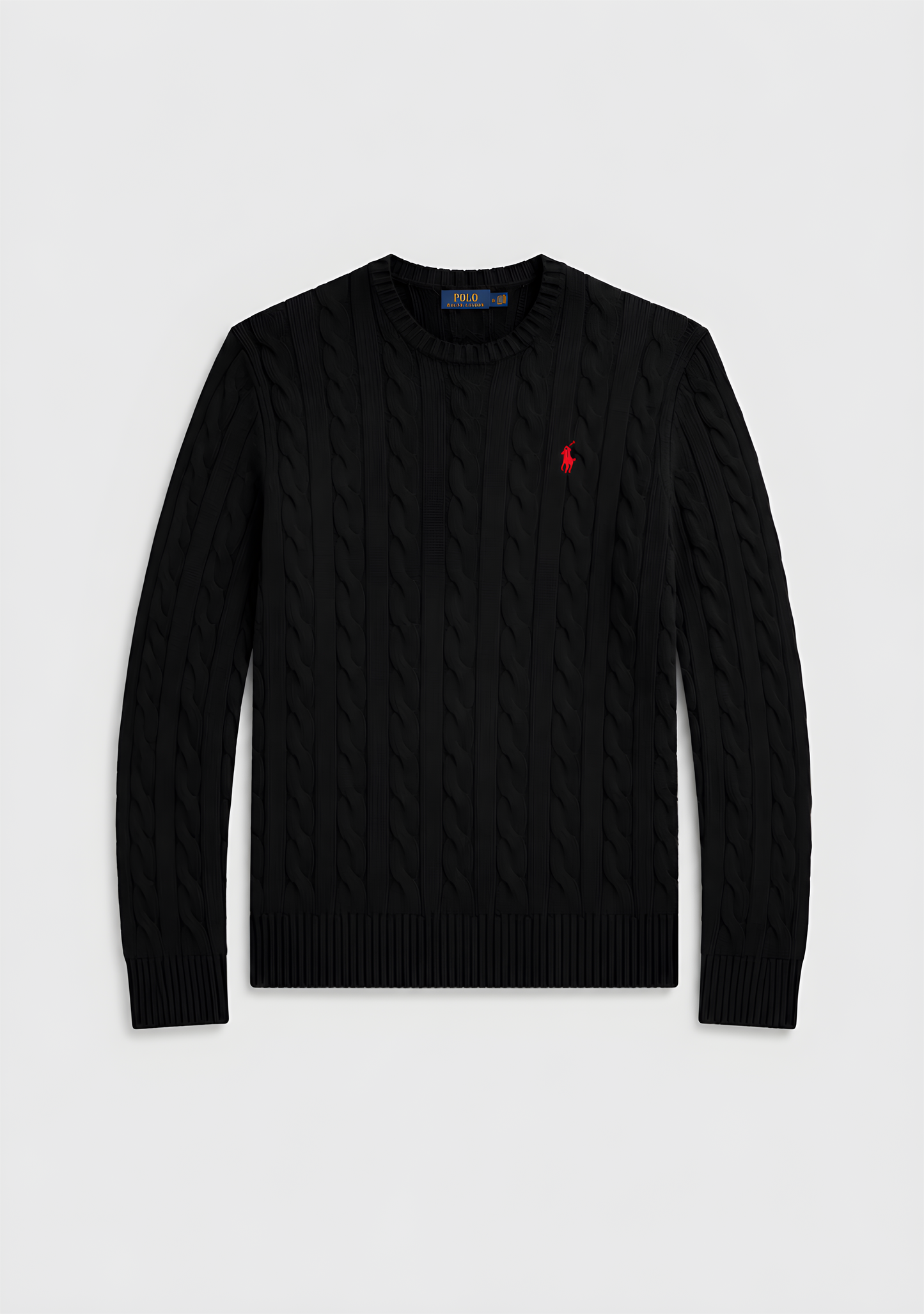 Black Polo Sweater