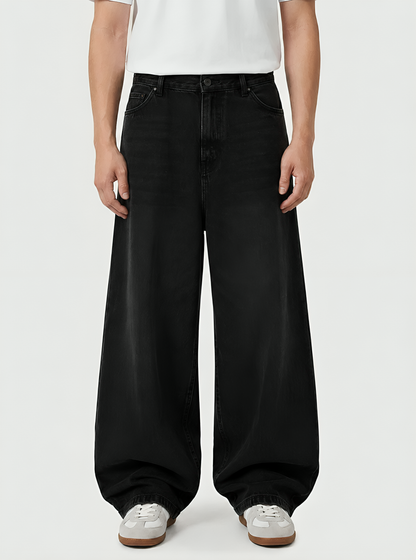 Black Extra Baggy Jeans